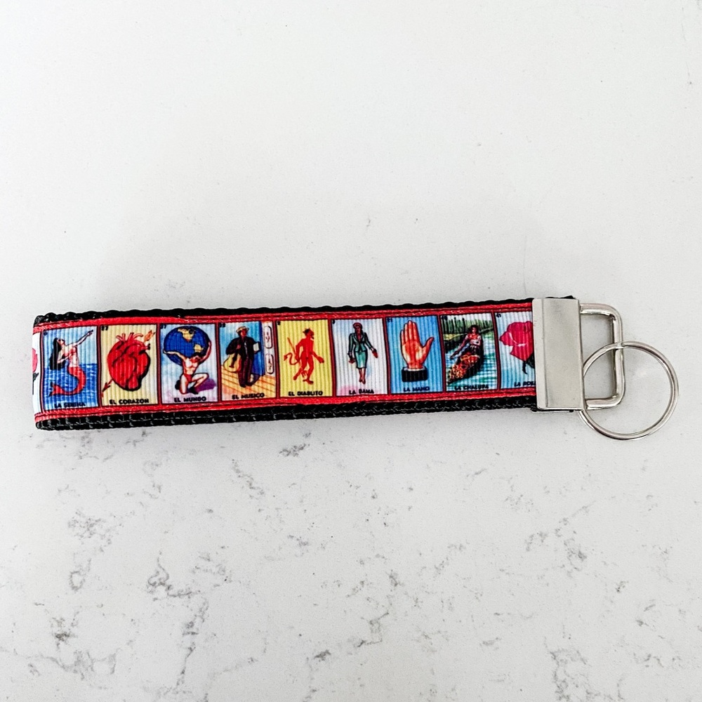 Lotería Handmade Keyfob
